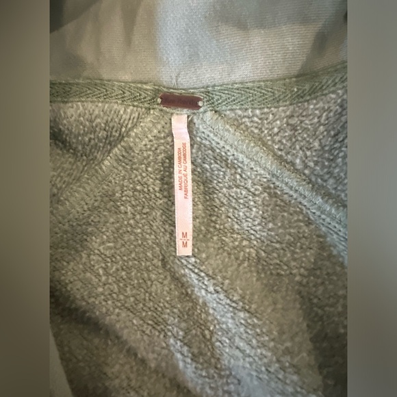 Blue/Green Free People Jacket - Picture 4 of 5